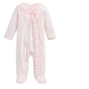 First Impressions tulle footie pajama